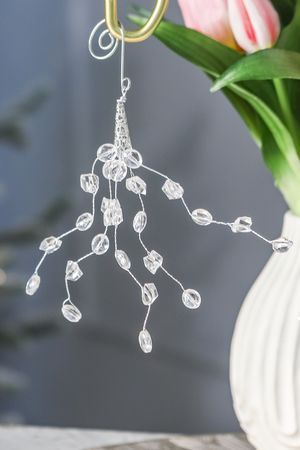 Ёлочное украшение-подвеска ТОКИТА, акрил, 13 см, Winter Deco
