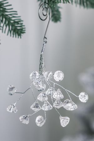 Ёлочное украшение-подвеска МАДЖОРИ, акрил, 11 см, Winter Deco