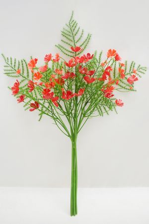 Искусственный букет ДЫХАНИЕ ЛЕТА, красные цветы, 43 см, Summer Deco
