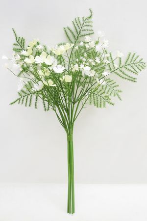 Искусственный букет ДЫХАНИЕ ЛЕТА, белые цветы, 43 см, Summer Deco