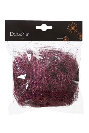 Декоративные нити ANGEL HAIR - МЕРЦАЮЩИЕ ПАУТИНКИ, винил, гранатовый, 20 гр., Kaemingk