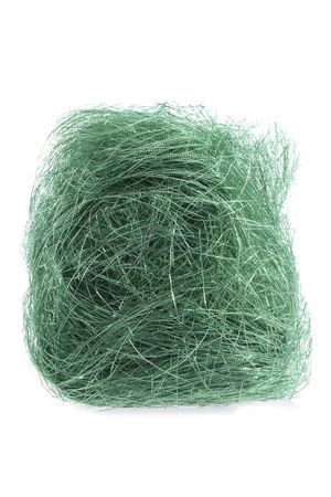 Декоративные нити ANGEL HAIR - МЕРЦАЮЩИЕ ПАУТИНКИ, винил, зелёный, 20 гр., Kaemingk