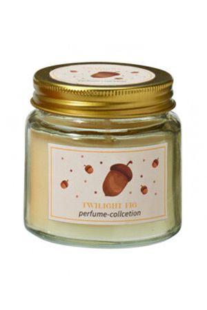 Ароматическая свеча в банке АРОМАТЫ ОСЕНИ: ВЕЧЕРНИЙ ИНЖИР, 6 см, Koopman International