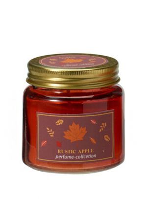 Ароматическая свеча в банке АРОМАТЫ ОСЕНИ: ДЕРЕВЕНСКОЕ ЯБЛОКО, 6 см, Koopman International