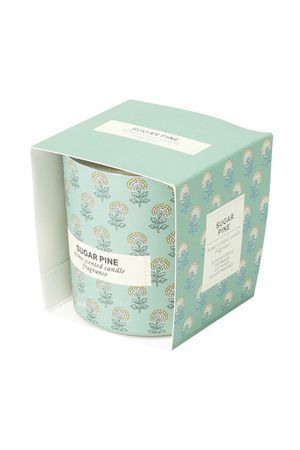 Ароматическая свеча в стекле САХАРНАЯ СОСНА, 8 см, Koopman International
