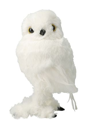 Декоративная фигура СОВА ПУША, искусственный мех, перо, 24 см, Koopman International