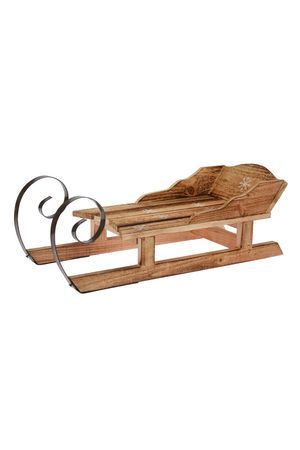 Декоративное украшение САНКИ ШЛИТТЕН, дерево, 47 см, Koopman International