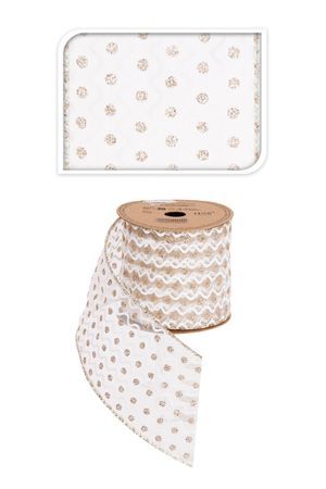 Декоративная лента АЭРЬЕН: ГОРОШЕК, текстиль, 270х6 см, Koopman International