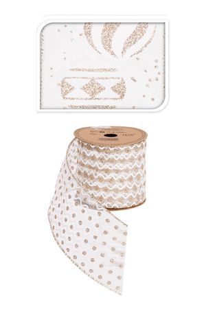 Декоративная лента АЭРЬЕН: ШАРЫ, текстиль, 270х6 см, Koopman International