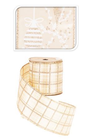 Декоративная лента АЭРЬЕН ГОЛД: ШАРЫ, текстиль, 270х6 см, Koopman International