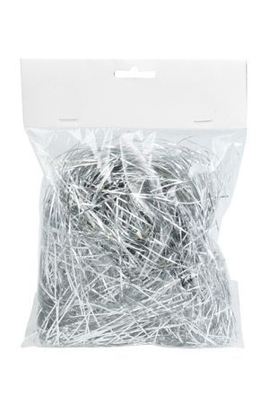 Декоративные нити ANGEL HAIR - МЕРЦАЮЩИЕ ПАУТИНКИ, серебряные, Koopman International