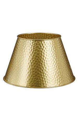 Металлическая корзина для настольной ёлки ОРО НОБИЛЕ, металл, золотой, 30х18 см, Edelman