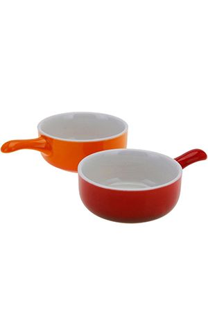 Соусник ВОЙТЕК, фарфор, красный, 11x7 см, Koopman International