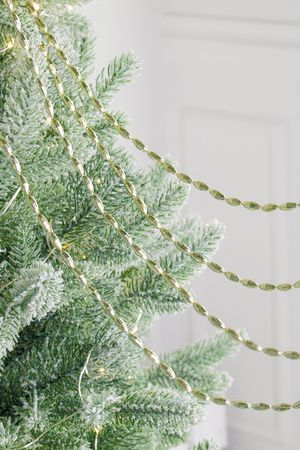 Бусы на ёлку ШЕЙНИ ШАРМ, пластик, жемчужные, 270 см, Winter Deco