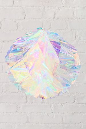 Декоративное подвесное украшение НОВОГОДНИЙ КРИСТАЛЛ, фольга, 26 см, Boltze