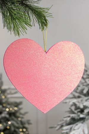 Игрушка для уличной елки СЕРДЦЕ, пеноплекс, 30 см, МанузинЪ
