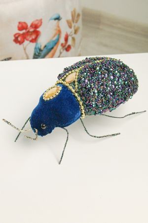 Ёлочная игрушка БОЖЬЯ КОРОВКА НЕОБЫКНОВЕННАЯ, 14 см, пенополистирол, Kaemingk