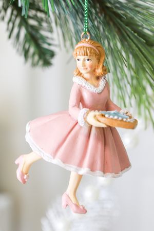 Ёлочная игрушка ПИРОГ ОТ ДЖУЛИИ, полистоун, 12 см, Winter Deco