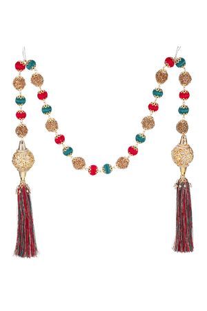 Бусы для ёлки НОВОГОДНИЙ ШИК, текстиль, пластик, 105 см, Goodwill