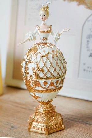 Декоративная шкатулка ЛЕДИ 'БАРОККО' С СЕКРЕТОМ, полистоун, 21 см, Goodwill