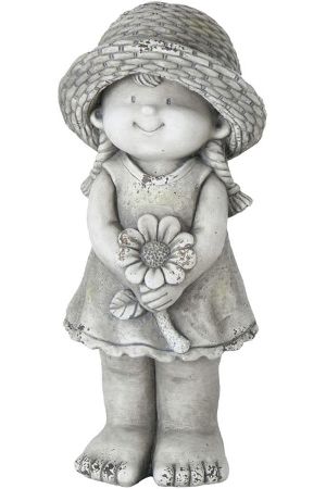 Садовая фигура ПОДРУГА В ШЛЯПКЕ, 42 см, Boltze