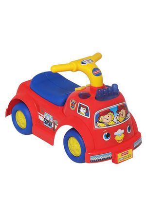 Детская машинка-каталка, пластмасса, металл, 56х25х45 см, 