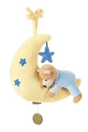 Подвесная музыкальная игрушка МЕДВЕЖОНОК БИЛЛИ, 22 см, Intex