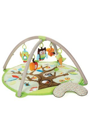 Игровой гимнастический коврик с дугами ЛЕСНЫЕ ОБИТАТЕЛИ, 