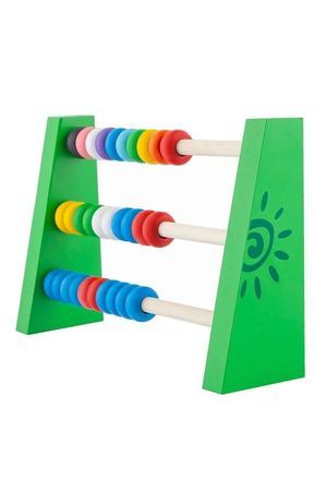 Игрушка СЧЁТИКИ-РАДУГА, дерево, 21х13 см, 