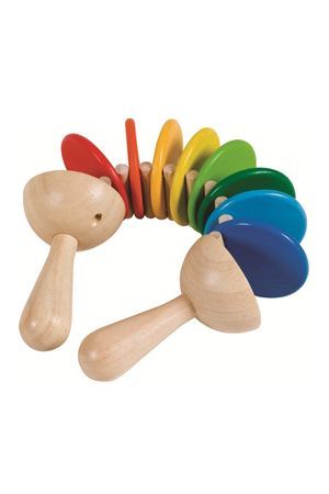 Игрушка ТРЕЩОТКА, дерево, 34 см, 