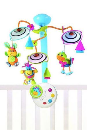 Музыкальный мобиль КЛАССИКА - ВТОРОЕ ПОКОЛЕНИЕ, пластмасса, полиэстер, 