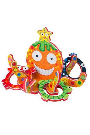 Набор для игры в ванной ОСЬМИНОЖКА, вспененная резина, 