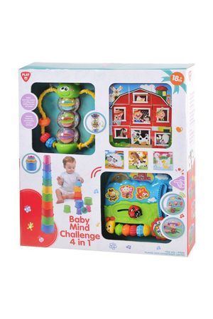 Набор развивающих игрушек СООБРАЗИТЕЛЬНОСТЬ И ЛОГИКА, пластмасса, 4 шт., 