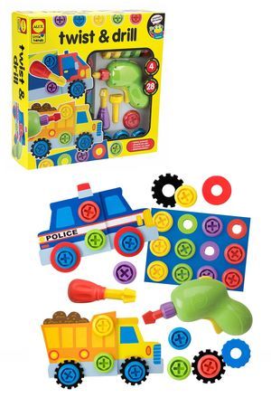 Развивающий игрушечный набор АВТОМАСТЕРСКАЯ для детей от 3-х лет, 