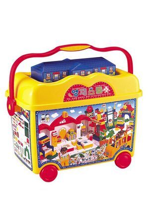 Конструктор в контейнере ШКОЛА ГЕНИЕВ, 314 деталей, 