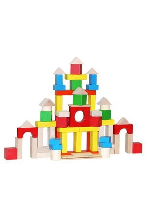 Конструктор СТРОИМ САМИ, дерево, 