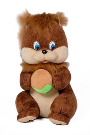 Мягкая игрушка БЕЛОЧКА С ОРЕШКОМ, 37 см, 