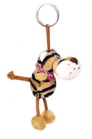 Мягкая игрушка-брелок ЛЕОПАРД, 13 см, 