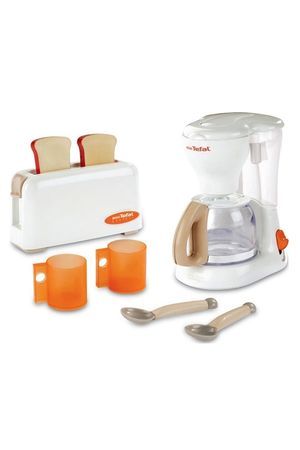 Игровой набор ТОСТЕР И КОФЕВАРКА TEFAL, пластмасса, 