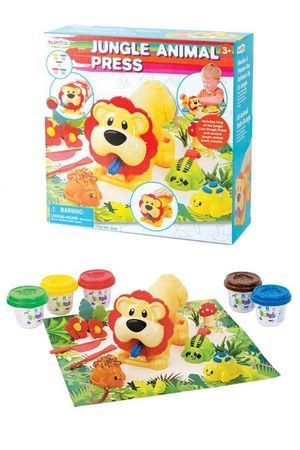 Набор пластилина ДЖУНГЛИ, 