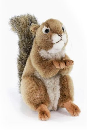 Мягкая игрушка Красная белка 16 см, HANSA