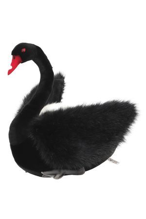 Мягкая игрушка Черный лебедь 45 см, HANSA