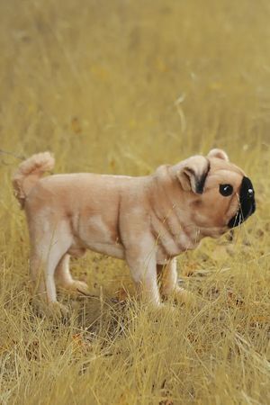 Мягкая игрушка собака Мопс, 38 см, Ханза (Hansa)