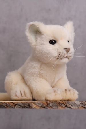 Мягкая игрушка Львенок белый, 17 см, HANSA