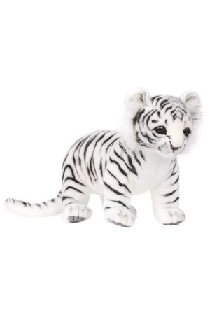 Мягкая игрушка Тигренок белый стоящий, 33 см, HANSA