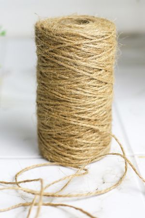 Джутовый шнур для декорирования КАВО БЕЖ, 1 мм* 100 м, Koopman International