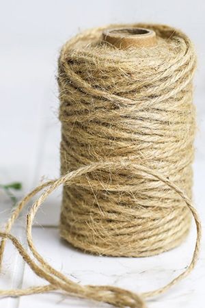 Джутовый шнур для декорирования КАВО БЕЖ, 2 мм* 50 м, Koopman International