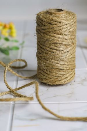 Джутовый шнур для декорирования КАВО БЕЖ, 3 мм* 25 м, Koopman International