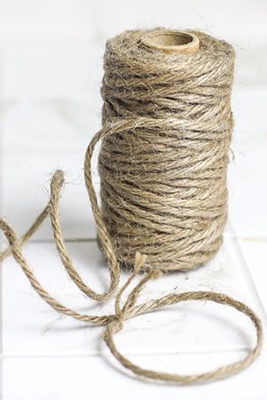 Джутовый шнур для декорирования УЮТНЫЙ ДЖУТ, тёмно-серая, 3 мм* 25 м, Koopman International