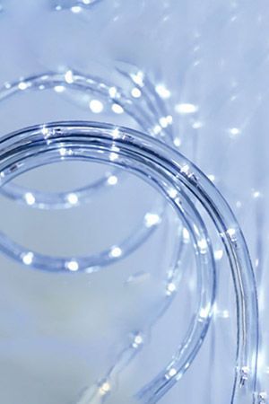 Светодиодный дюралайт 324 холодных белых LED-ламп, 13 мм, 9+1.5 м, Купман Интернешнл (Koopman International)